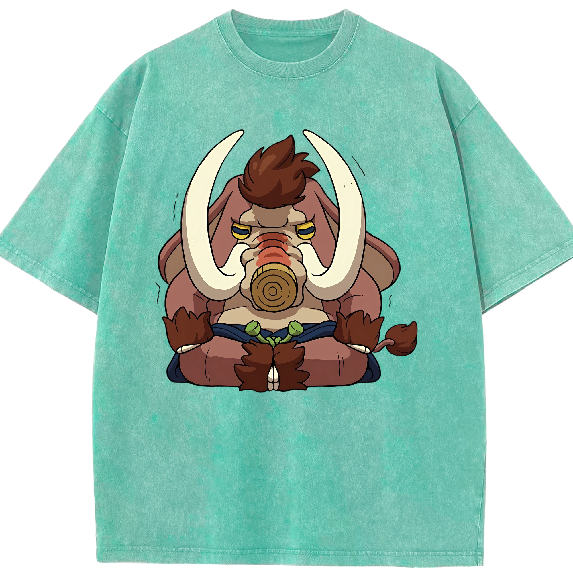 （画像用） 妖怪ウォッチ Yo-kai Watch 綿100% ヴィンテージ風 半袖Tシャツ（フロントプリント）